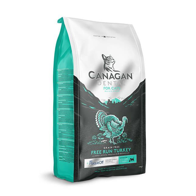 Canagan For Cats Dental Free Run Turkey - All Life Stages