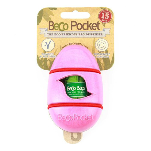 Beco Bamboo Pocket Poop Bag Dispener - Thumper’s Pet Supplies