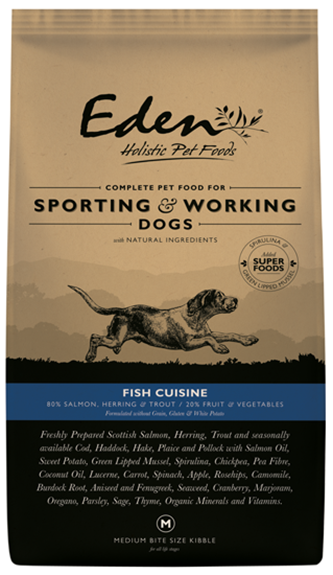 Eden Working & Sporting Fish Cuisine for Dogs - Thumper’s Pet Supplies