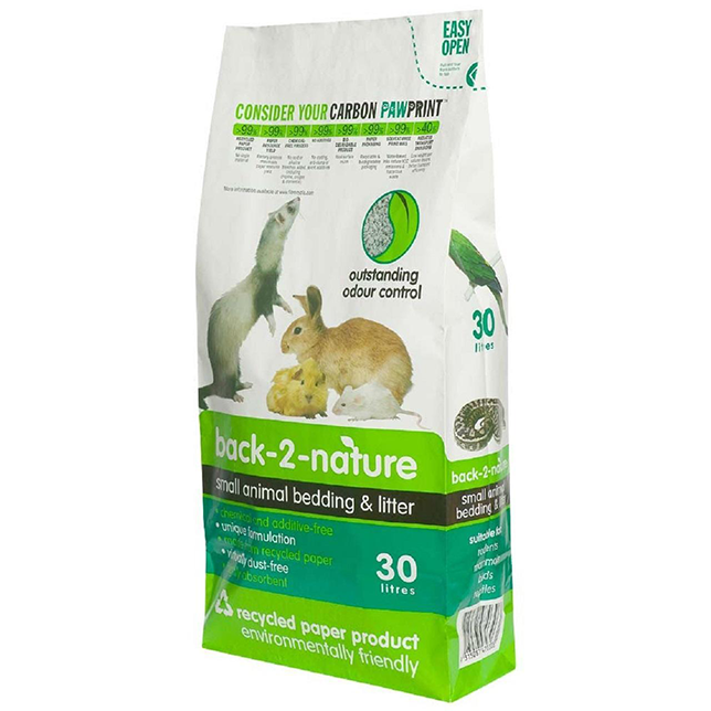 Fibre Cycle back-2-nature Small Animal Bedding - Thumper’s Pet Supplies