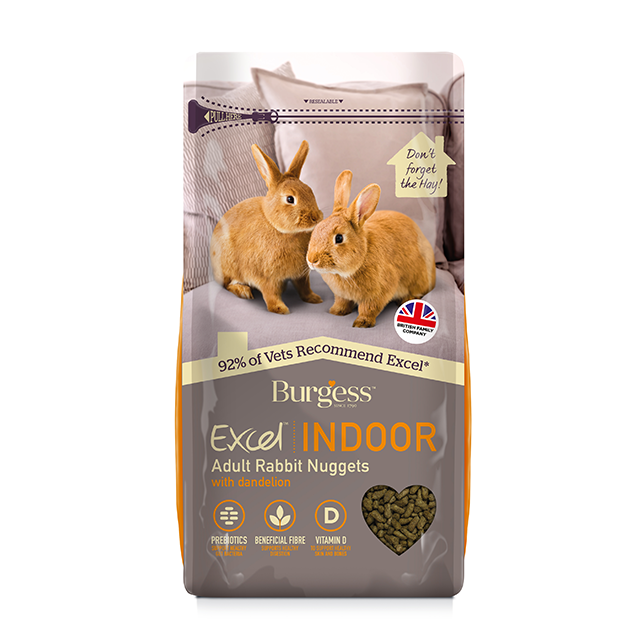 Burgess Excel Indoor Adult Rabbit Nuggets - Thumper’s Pet Supplies