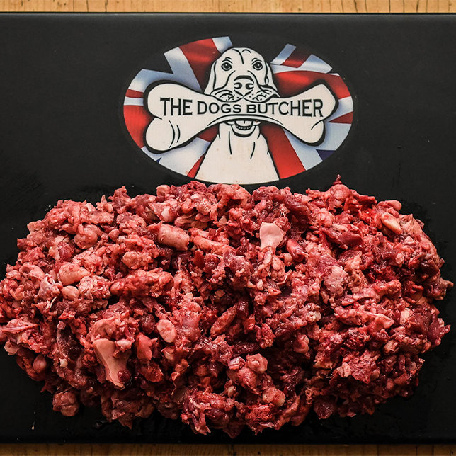 The Dogs Butcher Ox (Beef) Mince with Chicken - 80/10/10