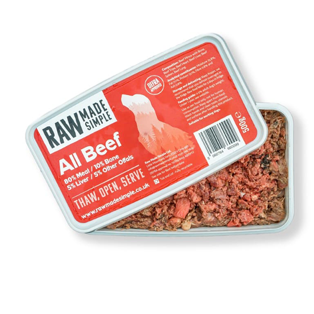 Raw Made Simple All Beef - 80/10/10