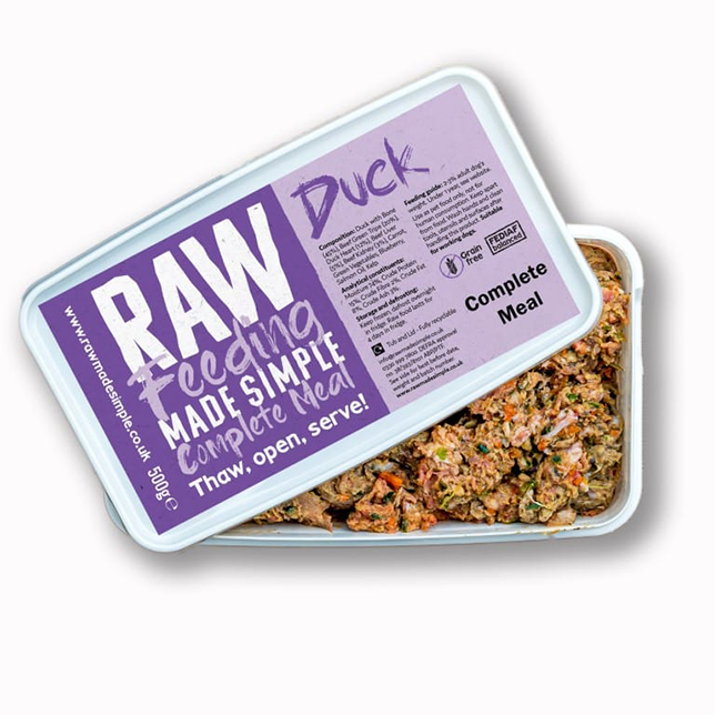 Raw Made Simple Duck - Complete Meal