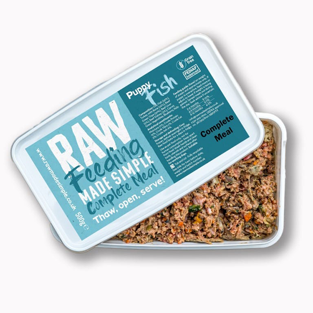 Raw Made Simple Puppy Fish - Complete Meal