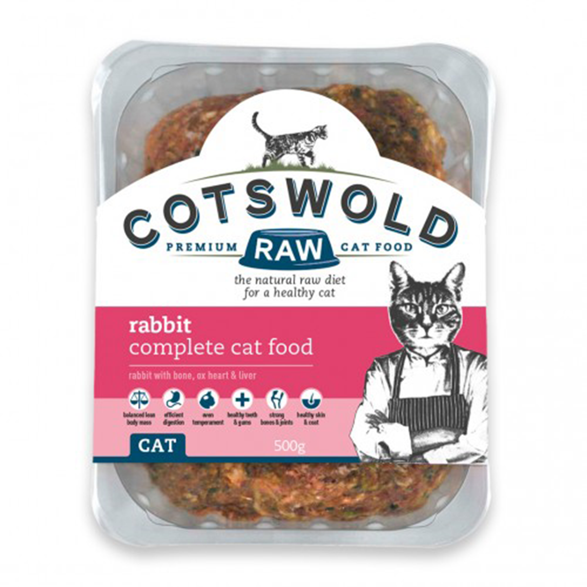 Cotswold RAW Cat Rabbit Mince - Complete