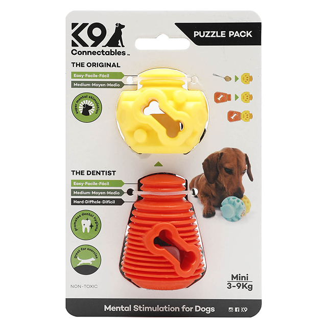 K9 Connectables Puzzle Pack  Interactive dog toys, Natural instinct,  Labrador puppy