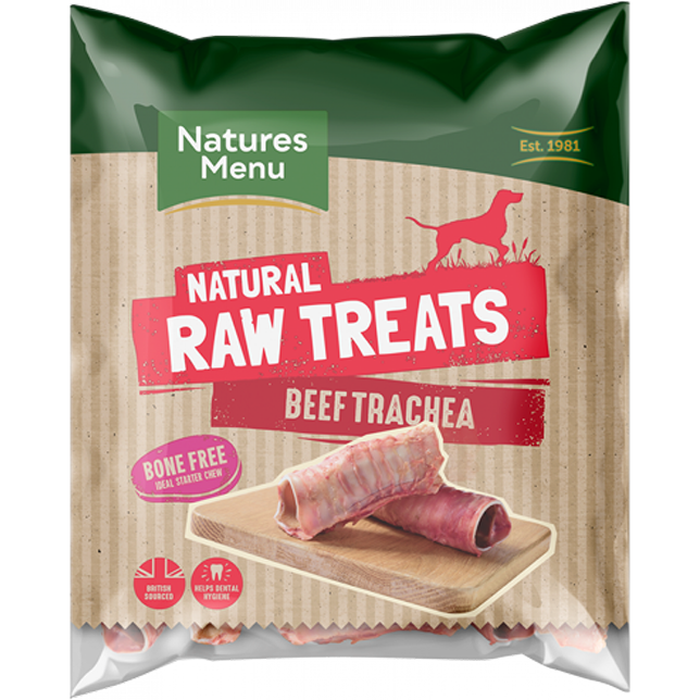 Natures Menu Natural Raw Treats - Beef Trachea - Thumper’s Pet Supplies