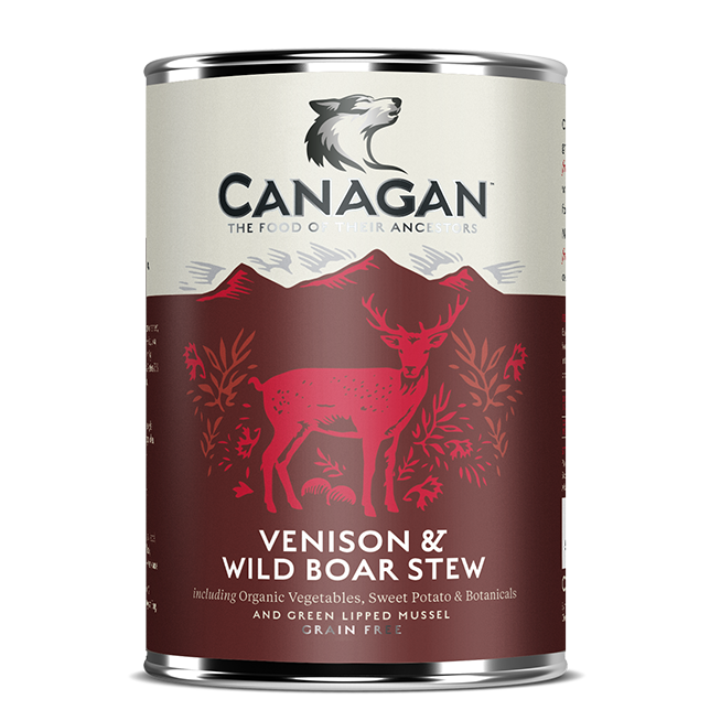 Canagan Venison &amp; Wild Boar Stew - Wet Dog Food for Adult Dogs