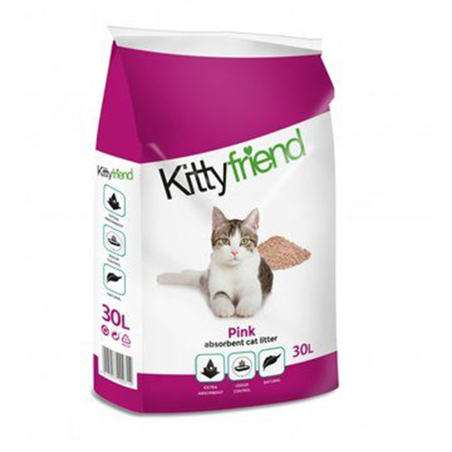 Kitty Friend Pink Non Clumping Litter