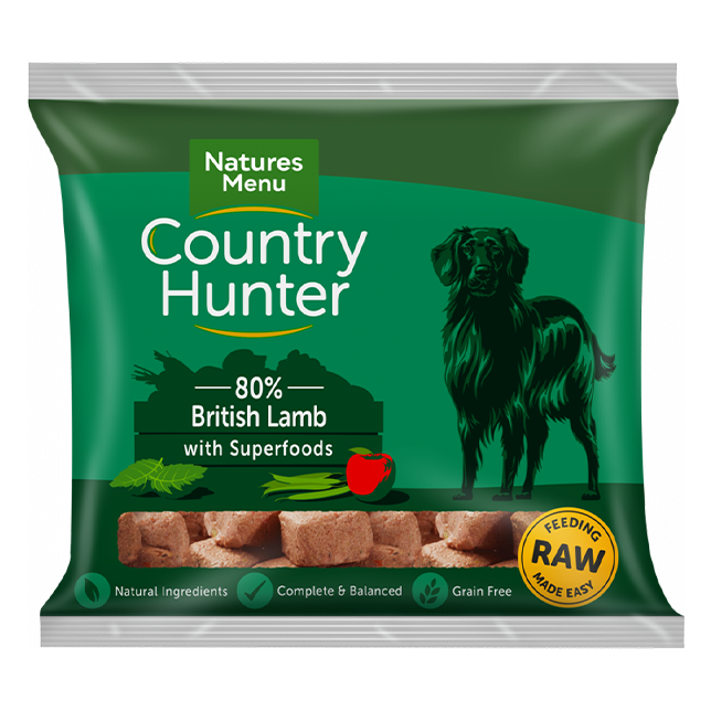 Country Hunter Raw Nuggets - British Lamb with Superfoods for Adult Dogs - Thumper’s Pet Supplies