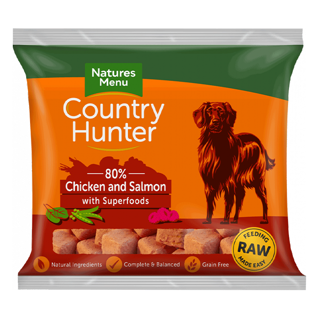 Country Hunter Raw Nuggets - Chicken & Salmon with Superfoods - Thumper’s Pet Supplies