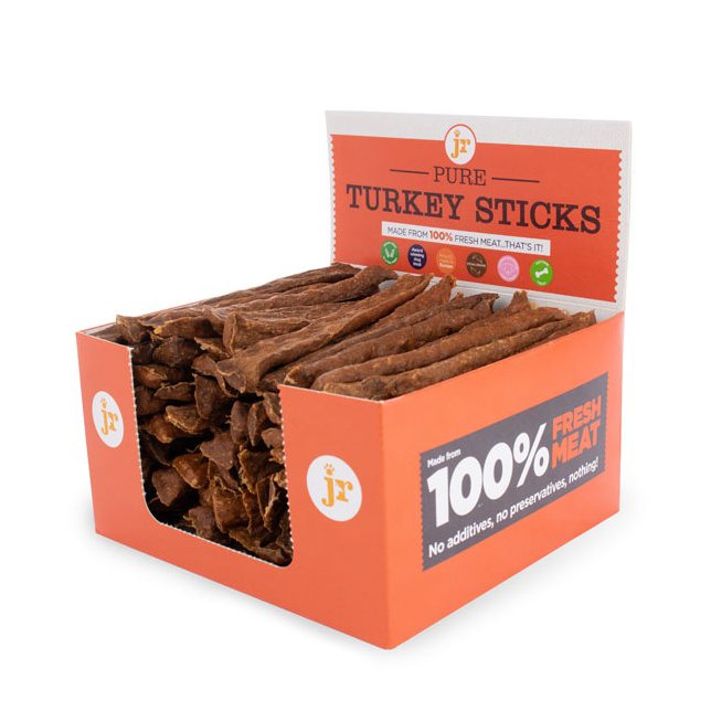 JR Pure Turkey Sticks - Singles - Thumper’s Pet Supplies