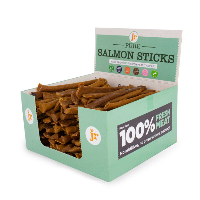 JR Pure Salmon Sticks - Singles - Thumper’s Pet Supplies