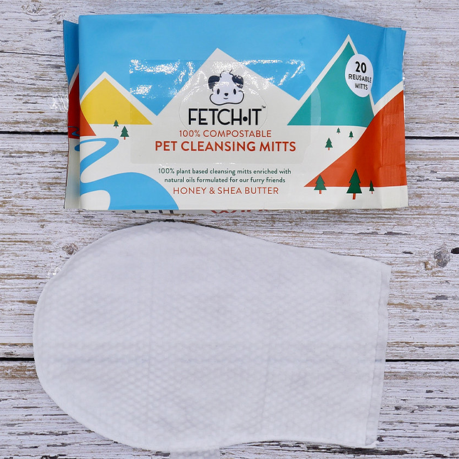 FETCH·IT 100% Compostable Plant Based Mitts (Wipes) - Thumper’s Pet Supplies