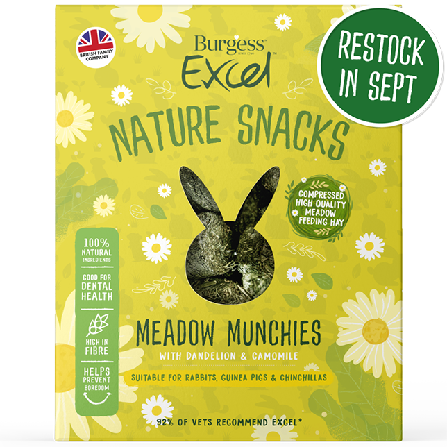 Burgess Excel Nature Snacks Meadow Munchies - Thumper’s Pet Supplies