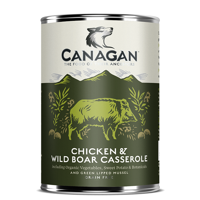 Canagan Chicken &amp; Wild Boar Casserole - Wet Dog Food for Adult Dogs