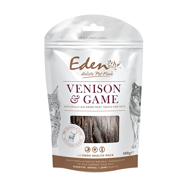 Eden Venison & Mixed Game Treats for Cats & Dogs - Thumper’s Pet Supplies