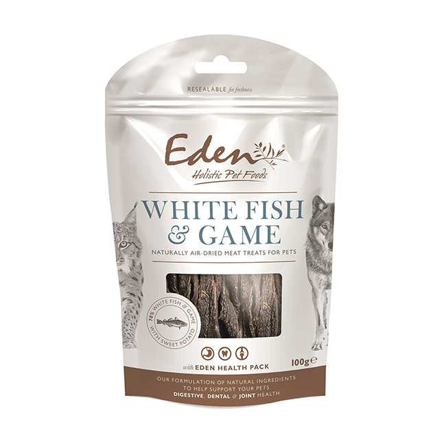 Eden White Fish &amp; Mixed Game Treats for Cats &amp; Dogs - Thumper’s Pet Supplies