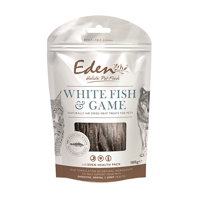 Eden White Fish & Mixed Game Treats for Cats & Dogs - Thumper’s Pet Supplies