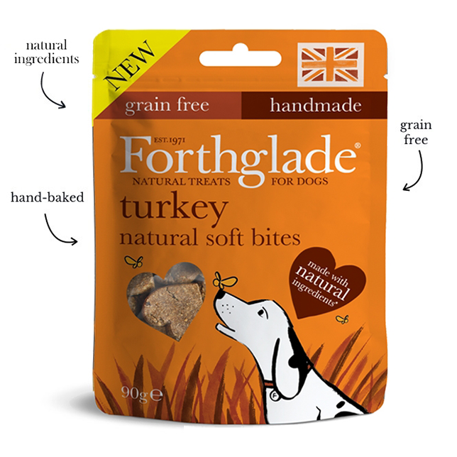 Forthglade Natural Soft Bite Treats with Turkey - Thumper’s Pet Supplies