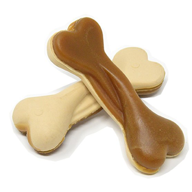 Mak's Patch Peanut Butter Dual Bones - Thumper’s Pet Supplies