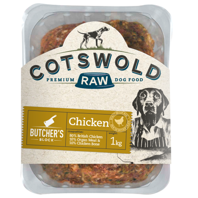 Cotswold RAW Butcher&#39;s Block Chicken - 80/10/10