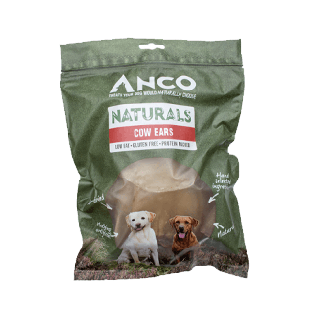Anco Naturals Cow Ears - Thumper’s Pet Supplies