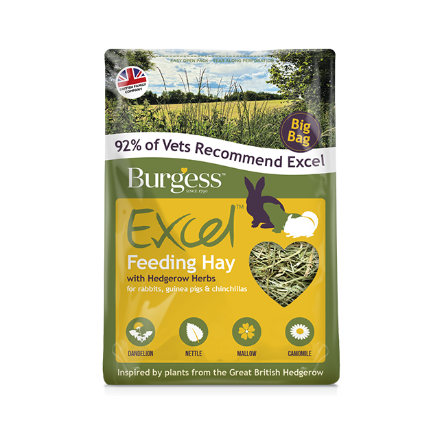 Burgess Excel Feeding Hay with Hedgerow Herbs - Thumper’s Pet Supplies