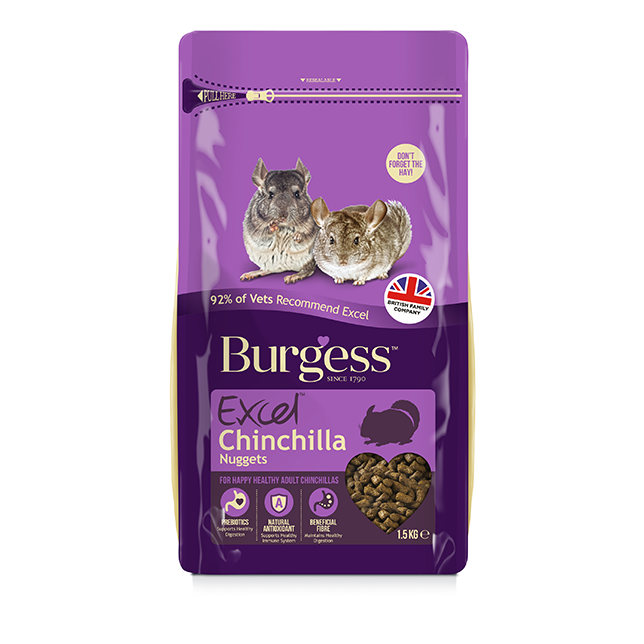 Burgess Excel Chinchilla Nuggets - Thumper’s Pet Supplies