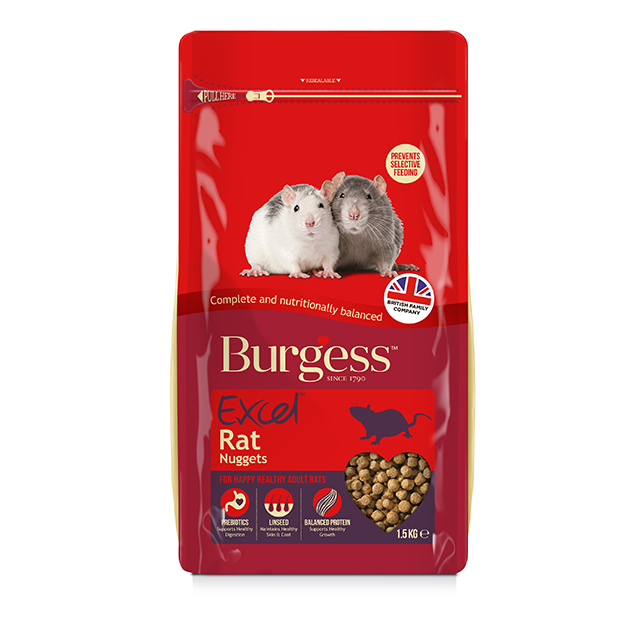 Burgess Excel Rat Nuggets - Thumper’s Pet Supplies