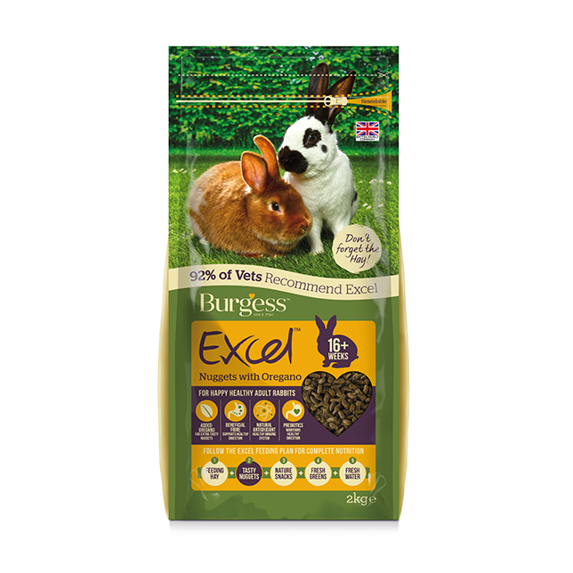 Burgess Excel Nuggets with Oregano for Adult Rabbits - Thumper’s Pet Supplies