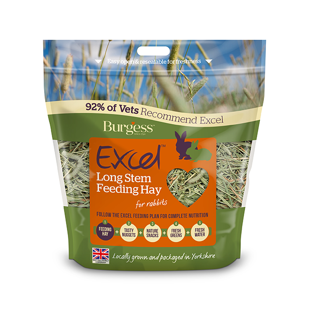 Burgess Excel Long Stem Feeding Hay - Thumper’s Pet Supplies