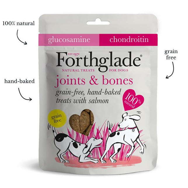 Forthglade Joints &amp; Bones Grain Free, Hand Baked Treats with Salmon, Glucosamine &amp; Chondroitin - Thumper’s Pet Supplies