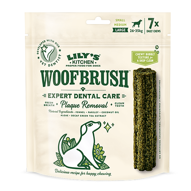 Lily’s Kitchen Woofbrush Dental Chew - Multipack - Thumper’s Pet Supplies
